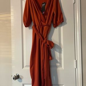 REBDOLLS belted dress